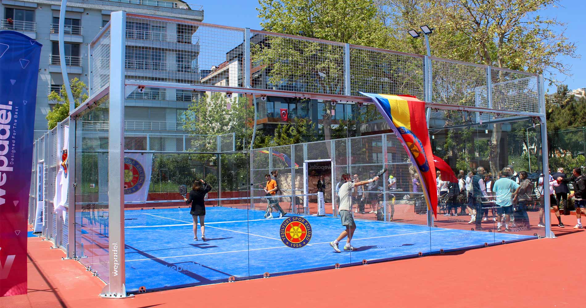 İstanbul - Projet de Padel du Club Sportif Yeşilyurt