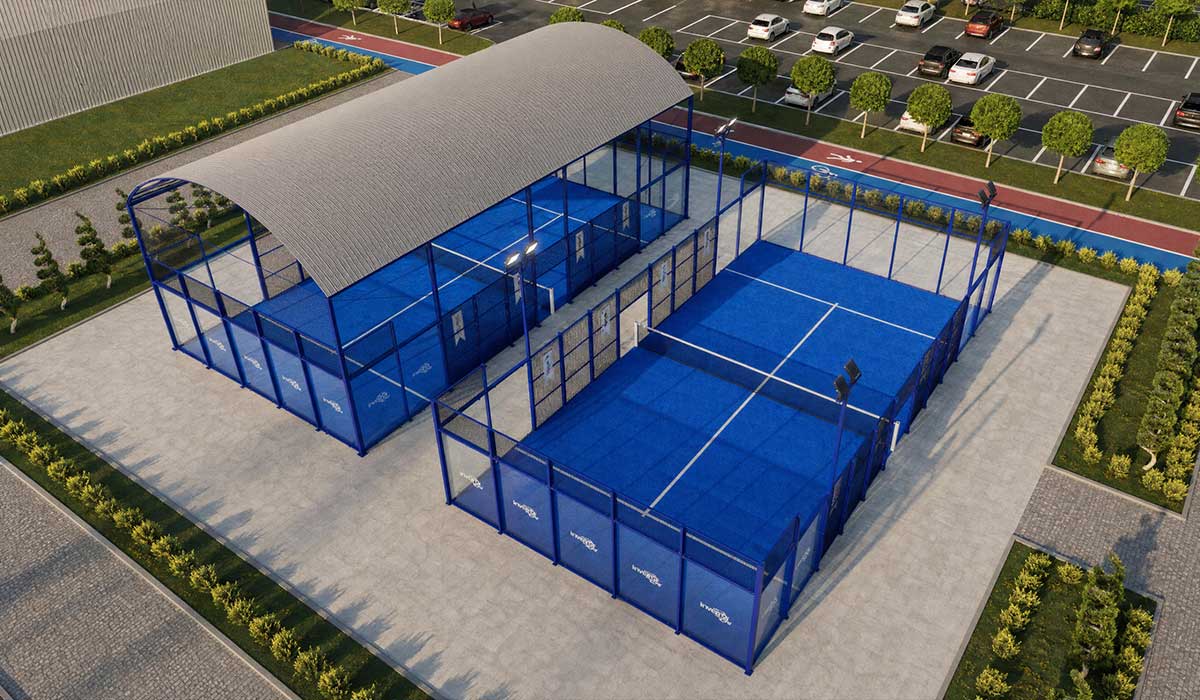 Construction de Terrains de Padel Couverts et Extérieurs