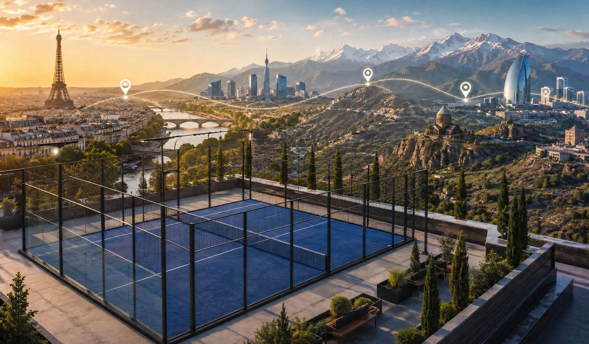 Investissement dans des Terrains de Padel en France, en Asie Centrale et Dans le Caucase